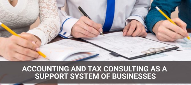 Accounting and Tax Consulting as a Support System of Businesses