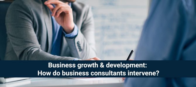 Business growth and development: How do business consultants intervene?