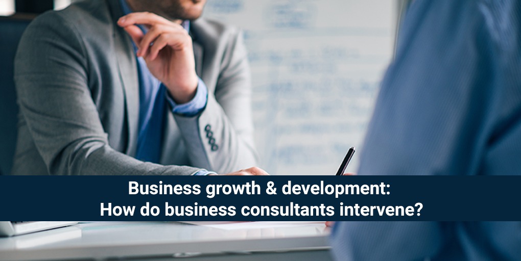 Business growth and development: How do business consultants intervene?