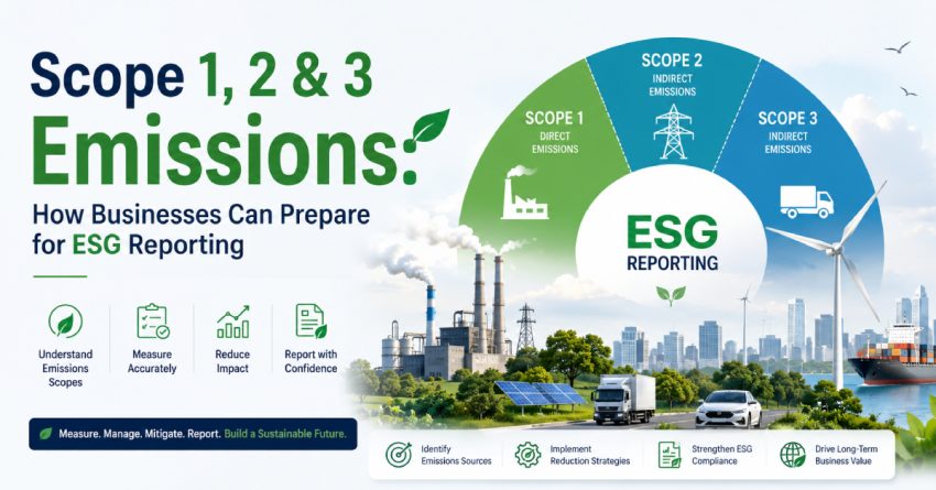 Scope 1, 2 & 3 Emissions