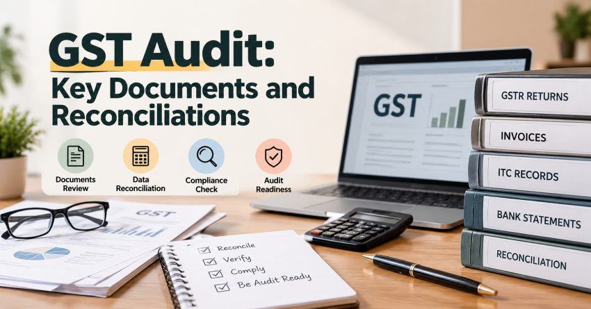GST Audit - Key Documents and Reconciliations