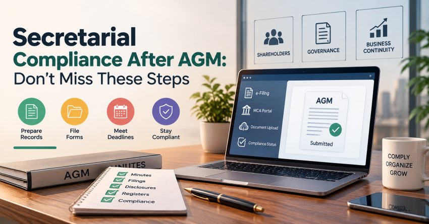 Secretarial Compliance After AGM: Don’t Miss These Steps