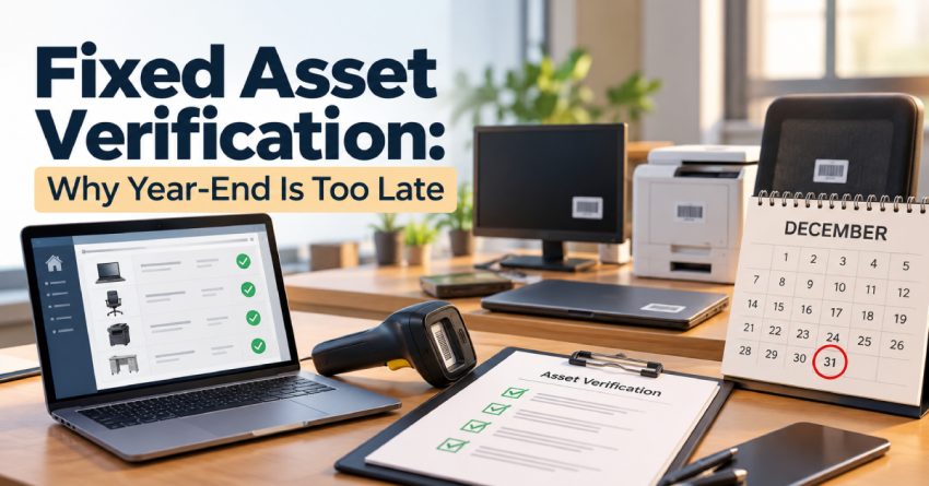 Fixed Asset Verification: Why Year-End Is Too Late