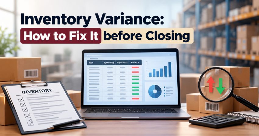 Inventory Variance: How to Fix It before Closing