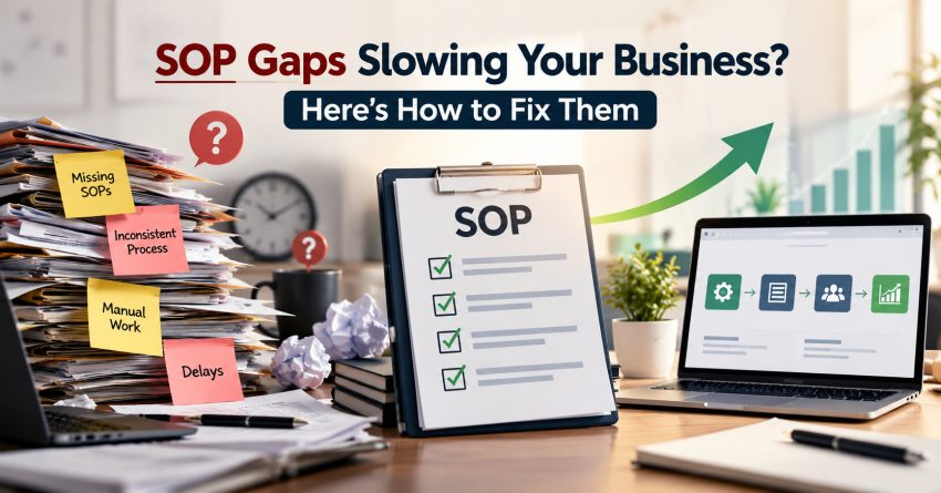 SOP Gaps Slowing Your Business? Here’s How to Fix Them